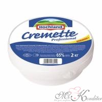 Сыр творожный "Cremette Professional 65%" 2,2кг
