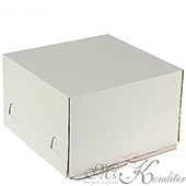 Коробка для торта Гофрокартон, Pasticciere 24х24х22 см.