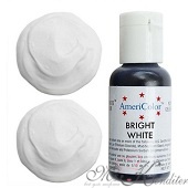 Краситель пищевой AmeriColor Bright White (ярко-белый), 21 гр.