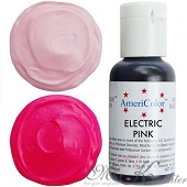 Краситель пищевой AmeriColor Electric Pink (розовый электрик), 21 гр.