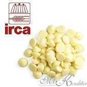 Шоколад белый 34% какао Irca, 0.5кг.