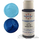 Краситель пищевой Americolor Candy Blue (синий), 56гр.