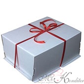Коробка для торта Гофрокартон, 30х40х20 см.
