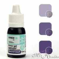Краситель Kreda Prime-gel 13 фиолетовый 10 мл