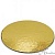 Подложка 0.8 мм золото диаметр 30 см.