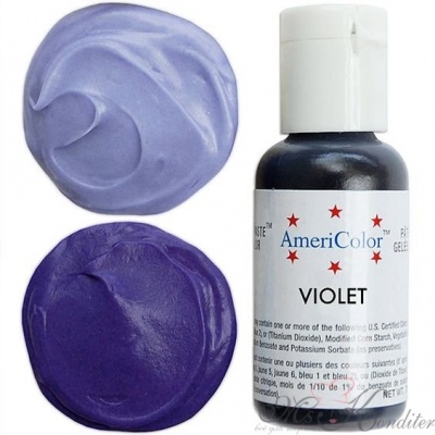 Краситель пищевой AmeriColor Violet (фиолетовый), 21 гр.