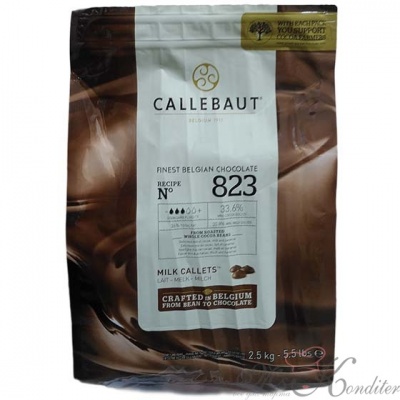 Бельгийский молочный шоколад 33,6% Barry Callebaut 0.5 кг.