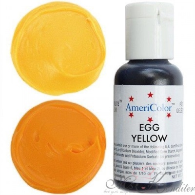 Краситель пищевой AmeriColor Egg Yellow (яично-желтый), 21 гр.