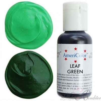 Краситель пищевой AmeriColor Leaf Green (зеленый лист), 21 гр.