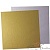Подложка 2-х сторонняя золото / жемчуг 1.5 мм, 22 х 22 см.